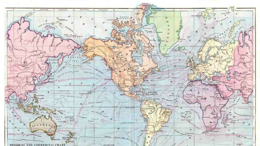 World map of treaty countries
